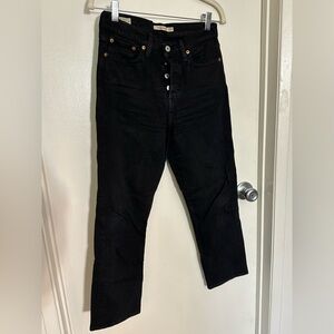 Levi's Women's High Rise Jeans - Black